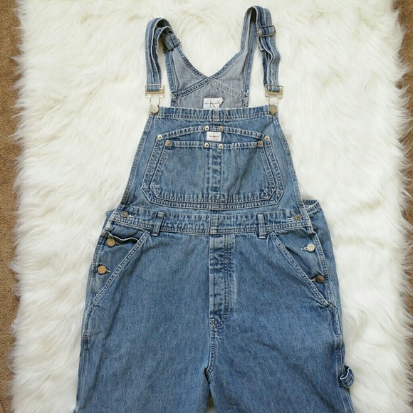 Calvin Klein Denim - Vintage Calvin Klein Denim Jean Overalls Large